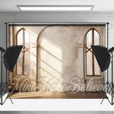 Lofaris Sunshine Vaulted Window Wall Floor Photo Backdrop
